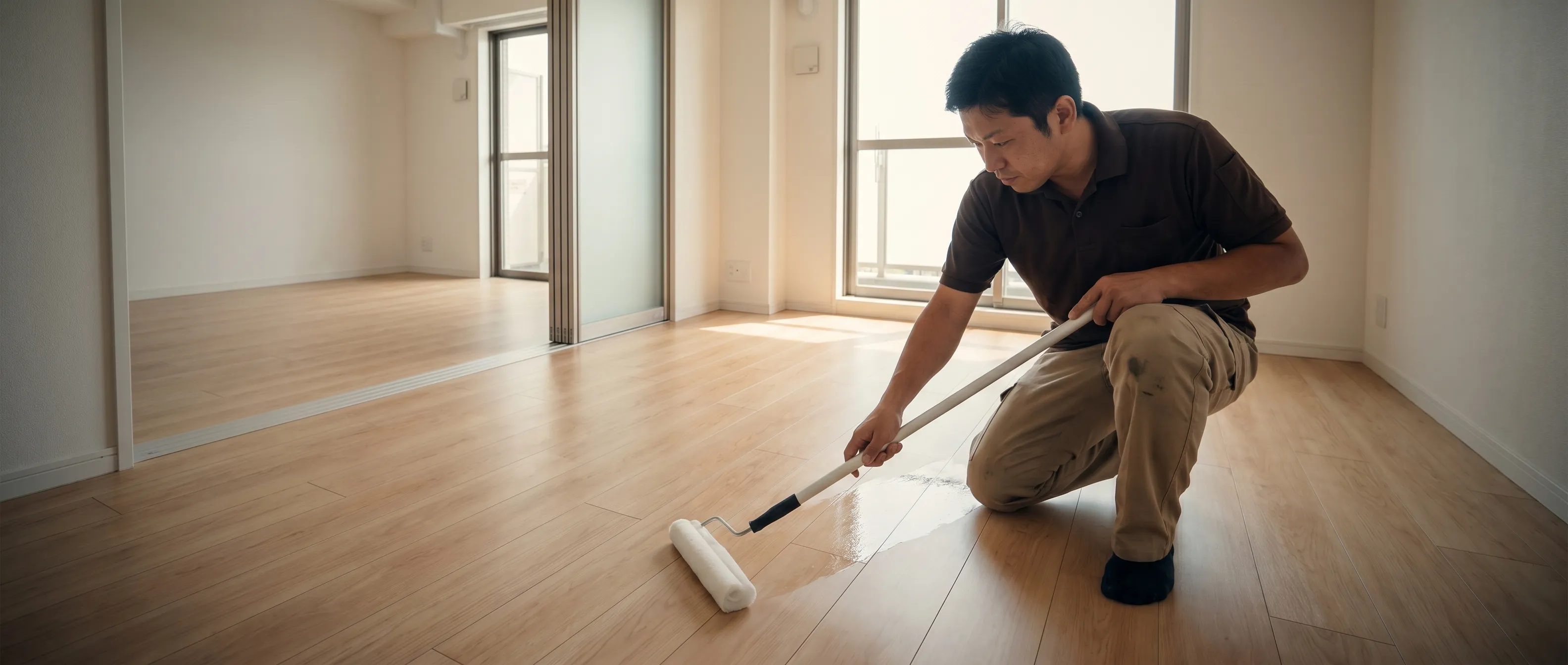 美しいフロアコーティング施工例